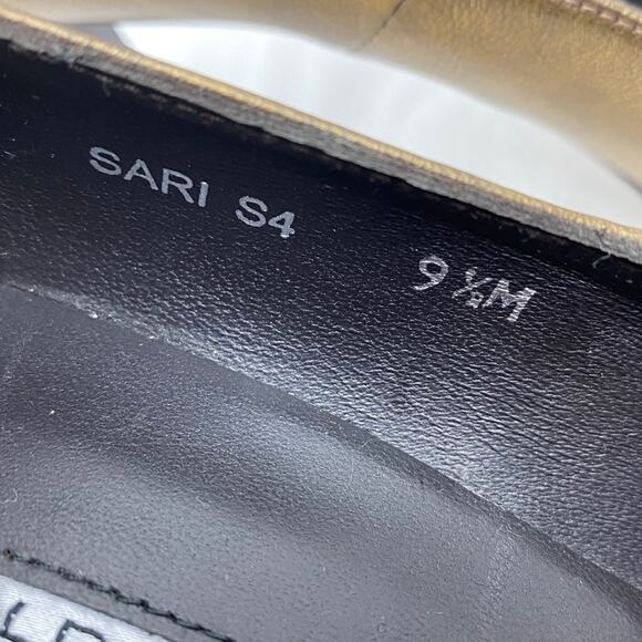 Donald J Pliner Sari Heels Copper Metallic Sz 9.5 - Picture 8 of 14